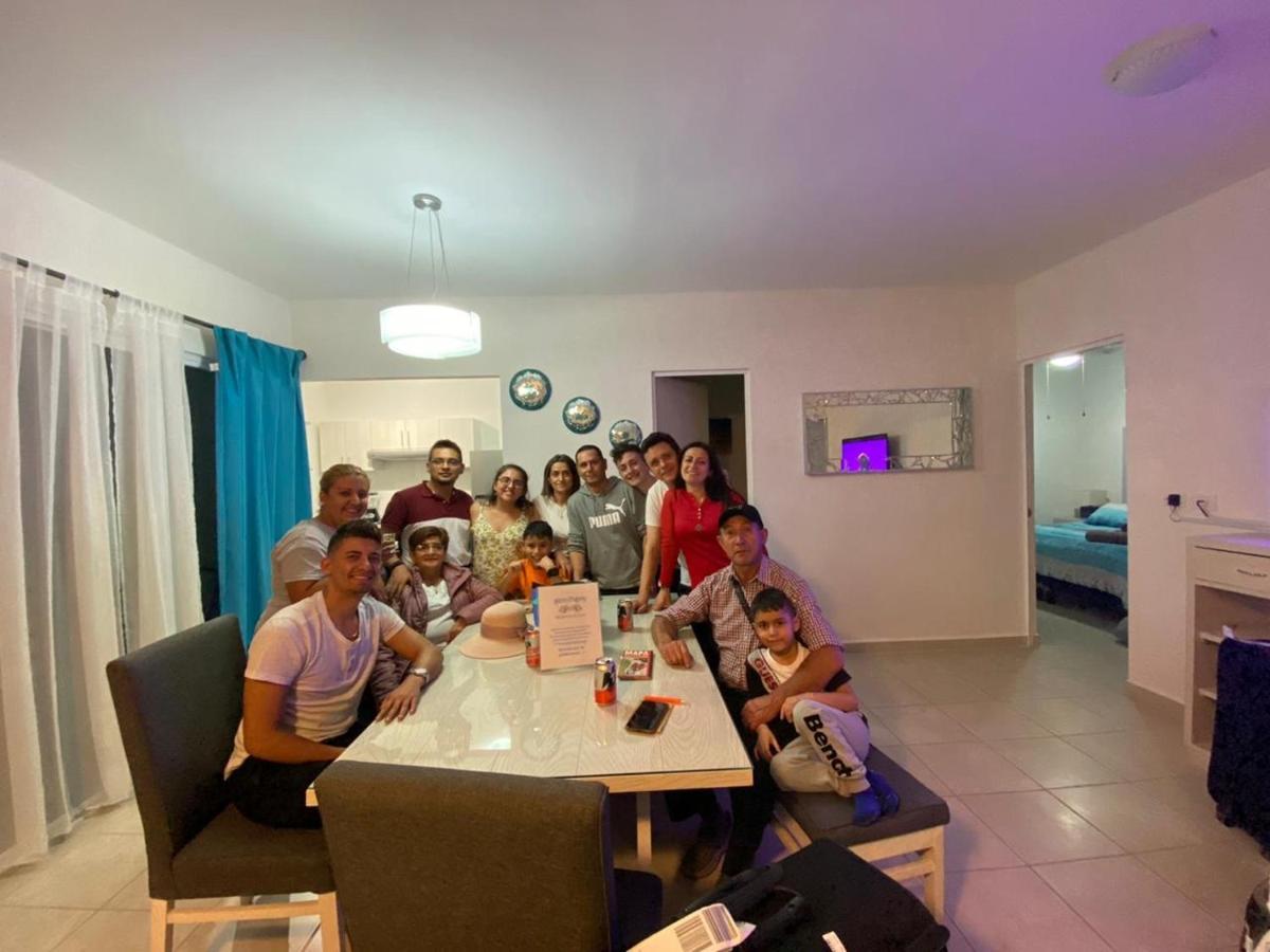 Departamento Blue Vacacional Apartman Playa del Carmen Kültér fotó