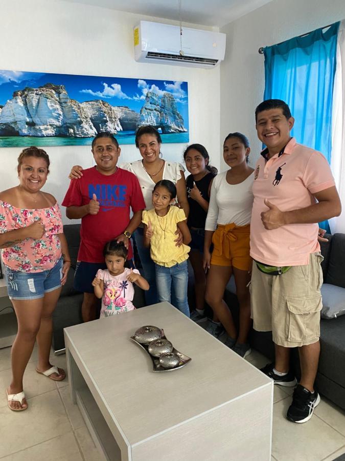 Departamento Blue Vacacional Apartman Playa del Carmen Kültér fotó