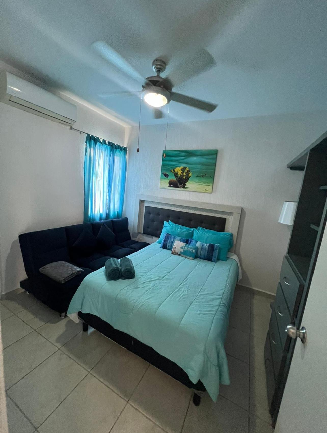Departamento Blue Vacacional Apartman Playa del Carmen Kültér fotó