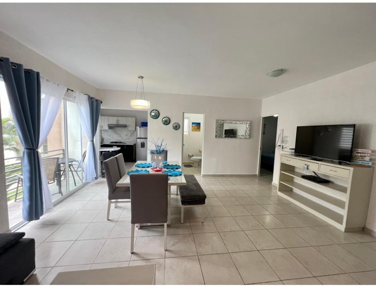 Departamento Blue Vacacional Apartman Playa del Carmen Kültér fotó