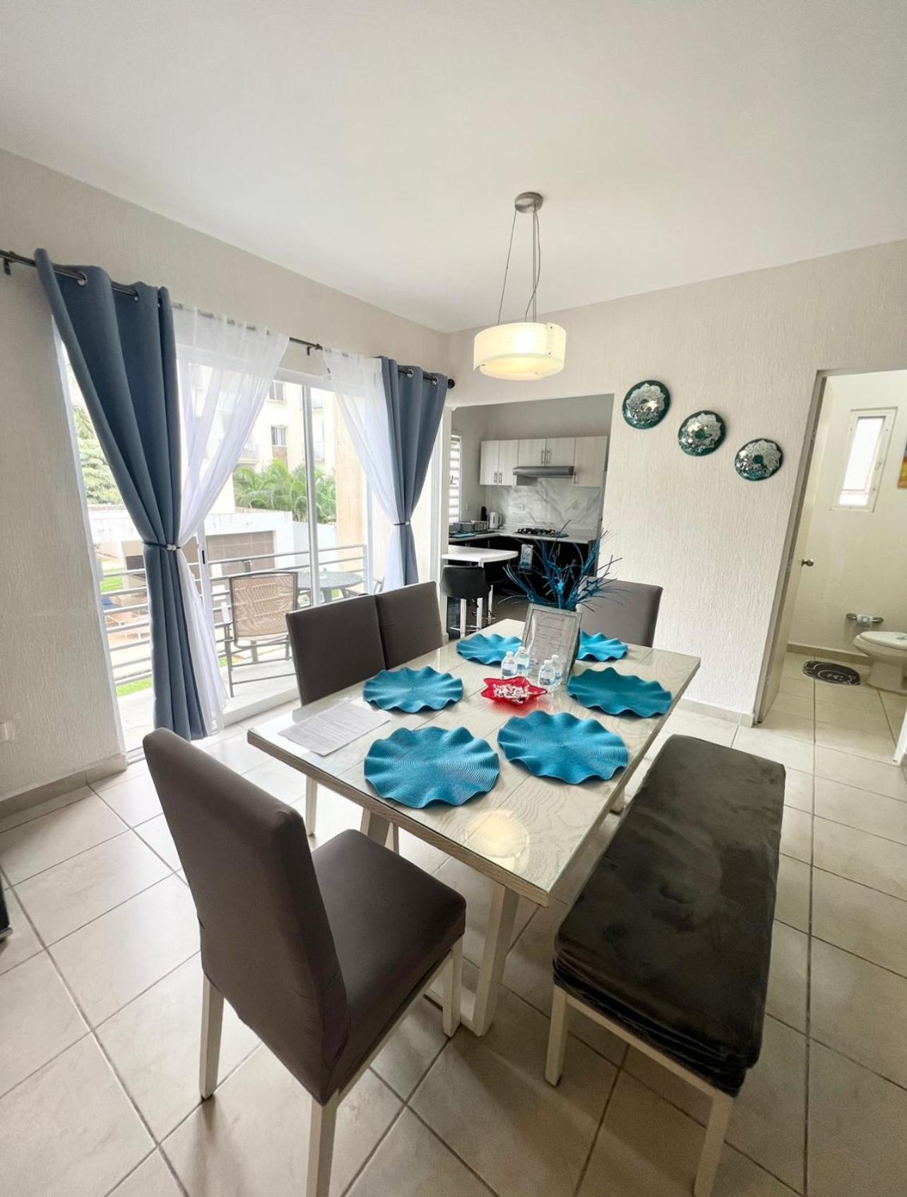Departamento Blue Vacacional Apartman Playa del Carmen Kültér fotó